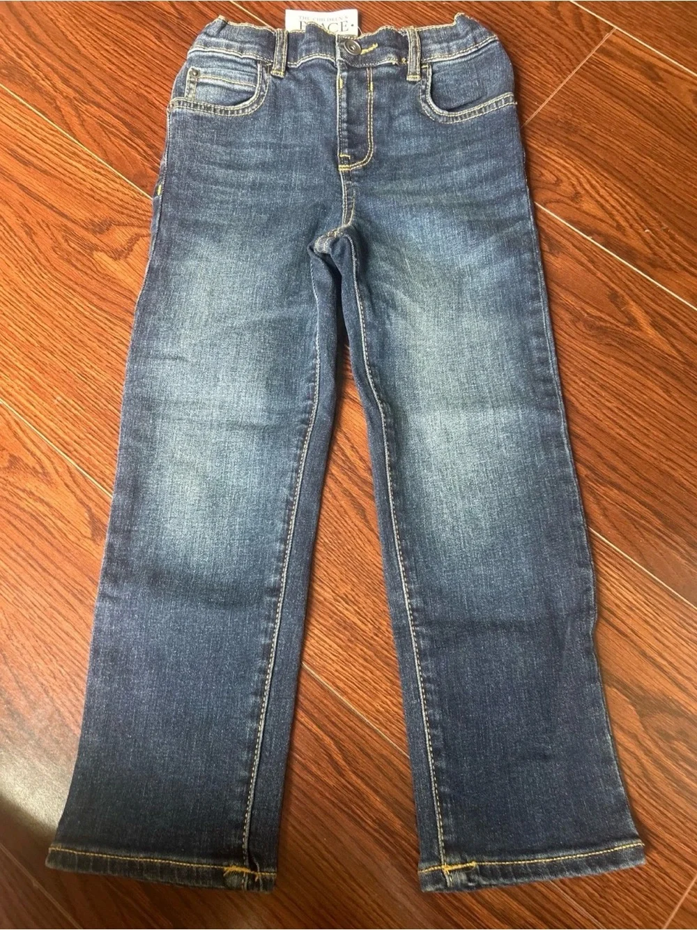 The Children's Place Dark Blue Straight-Leg Kids Jeans
